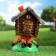 Garden figure "hut" 35x25x30cm