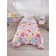 Happy Teddy Bear, size 150x200 cm, pink color