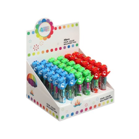 Handle Automatic Mini, 4 color, "Dragon", mix-5