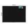 Rug EVA Universal Grand Caratt, honeycomb 46 x 66 cm, black