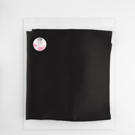 Lining fabric "rhombus", 100 % polyester, 1 × 1.4 m, black color-8
