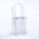 Flower bag is transparent moisture-resistant, 17.5x10-10x10-20 cm