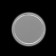 Reflective thermonacle "circle", d = 6 cm, color gray color
