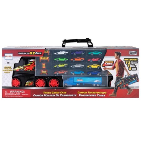 Auto -Vorot Case Givito "My City", with cars, black color, 60 cm-9