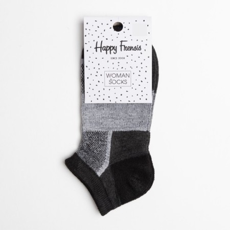 Women's socks, black color 23-25-3