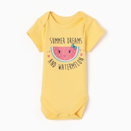 Body baby, yellow color, height 68 cm (3-6 months)