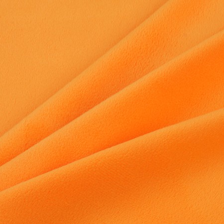 Loskot for needlework, plush, orange, 50 × 50 cm-2