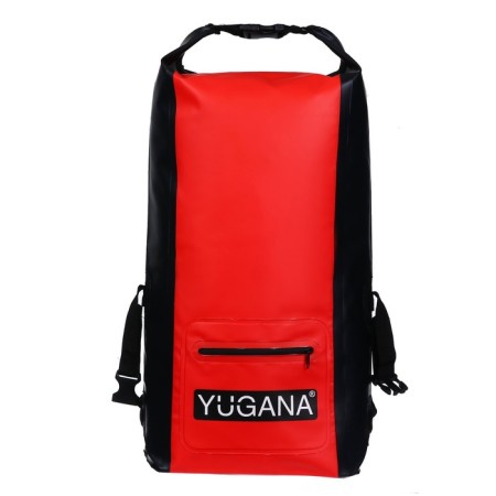 Hermoryukzak Yugana, PVC, waterproof 20 liters, red-3