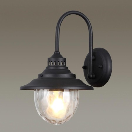 Bra Kalpi, 1x60W E27, black color, IP44-3