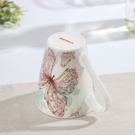 Porcelain share mug "Butterfly", 280 ml-2