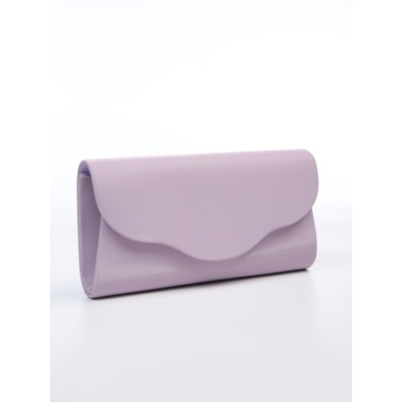 Female bag on a magnet, lilac color-5