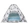 The tent winter machine is insulated, the bottom on the zipper, 2 x 2 m, kmf