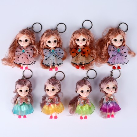 Trick "Doll" with long hair, 9 cm-4