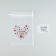 Fatin bag with a thermonacle "You are in my heart", 11 × 16 cm