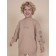 Sweatshirt for boys, height 140 cm, sandy color