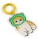 Key keychain children's "cat", 3.1 x 7.7 cm