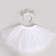New Year's carnival set "Little Snowflake", rim, skirt, for the New Year