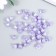 Beads for creativity plastic "Landysh Landysh Flower" set 40 pcs Violet 1x0.9x0.9 cm 91045