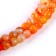 Beads made of natural stone "Yellow agate" set of 36 pcs., Size 1 pc. - 10 mm