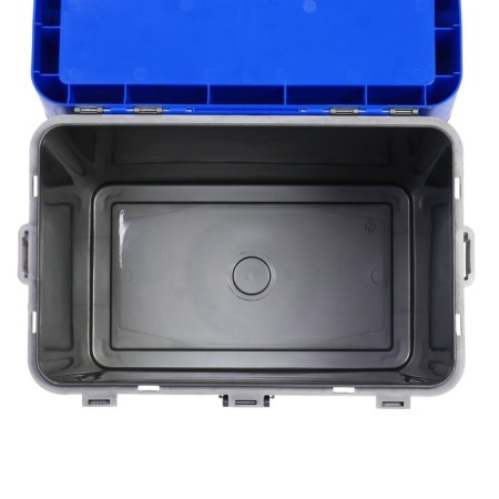 Winter Helios box is two-section, the color is gray-blue-8