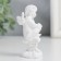 Polystone souvenir "Snowty angel is a thoughtful angel on a column with flowers" mix 7.5x3x3 cm