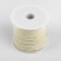 Weaving cord, cotton, d = 3 mm, 50 ± 1 m, without core, white color