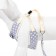 A set with a soft harness "peas", size m, leash 120 x 1.5 cm, og 34-66 cm, gray
