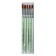 Synthetics brush is flat, Hana embody No. 10 (hair length 16 mm), short dull handle