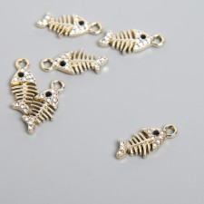 Decor for creativity metal, rhinestones 