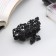 Hair crab "Chloe" butterflies, 6 cm, black