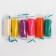 Test-plastilin, set of 6 colors, with sparkles