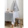 Gray tablecloth with a print Scandinavian Touch, 170x170 cm