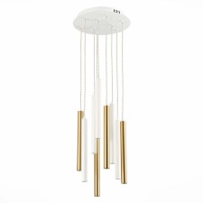 Suspension lamp ST LUCE. ST153.543.27. 1x27 W, LED, 4000K, 2295 LM, 35x35x150 cm, white color