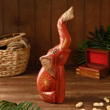 Souvenir "Elephant Red" tree 7x11x40 cm