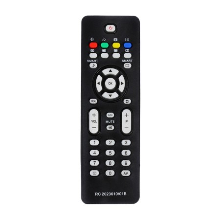 Luazon KDL-0046 remote control for Philips TVs, 36 buttons, black
