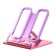 Book stand plastic Erichkrause Base, Candy, pink with a purple holder