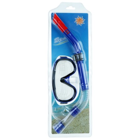 Swimming set: mask, tube, color mix-5