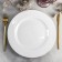Porcelain dining porcelain Wilmax Stella Pro, D = 28 cm, white color