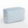 Cosmetic bag with lightning, blue color