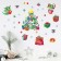 Interior sticker with the luminous layer "Dragons", 21 x 29.7 cm, New Year