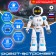 Robot Radio -controlled "Astronaut", Russian dubbing, works from the battery