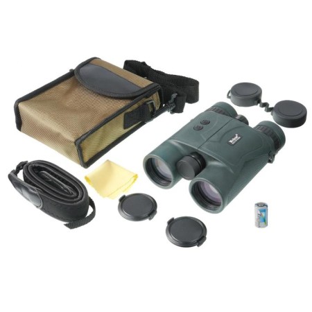 Veber RFS1000 binoculars with laser range finder, 10 × 42, green color-5