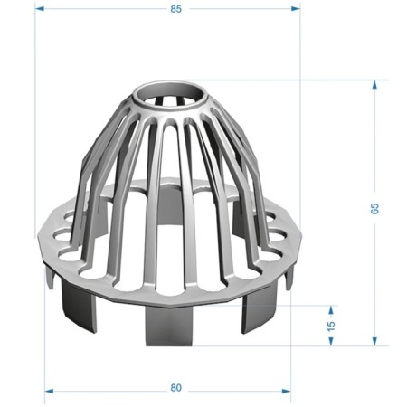Protective grid döcke premium graphite-2