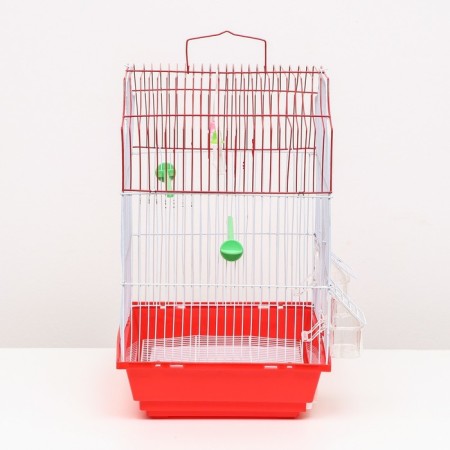 Poultry cell is equipped BD-2/4F, 34 x 27 x 44 cm, red-1