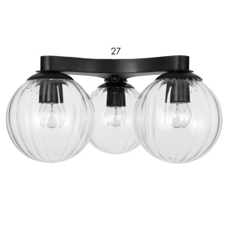 Люстра 2795/3 E27 40Вт черный 46х46х20 см BayerLux-4