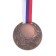 Medal for applying 062 diam 5 cm. Color of bronze. With a ribbon