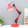 EXCHOUNCRY Table lamp E27 40W Red 14.5x14.5x53 cm Risalux