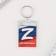 Key keychain "ZA Russia", 5 x 3 cm