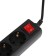 Network filter 5Bites SP6B-250 6S, 6 outlets, 5 m, 10 A, 3x0.75 mm2, s/k, with off., Black