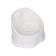 Water bottle, 800 ml, 22 x 10.5 cm, with sieve, white